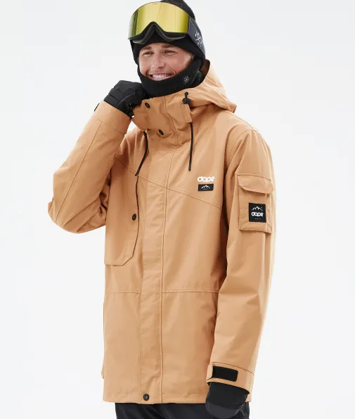 Snowboardjacken<Dope Snow Adept KhakiYellow