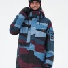Skijacken<Dope Snow Adept ShardsBurgundyBlue
