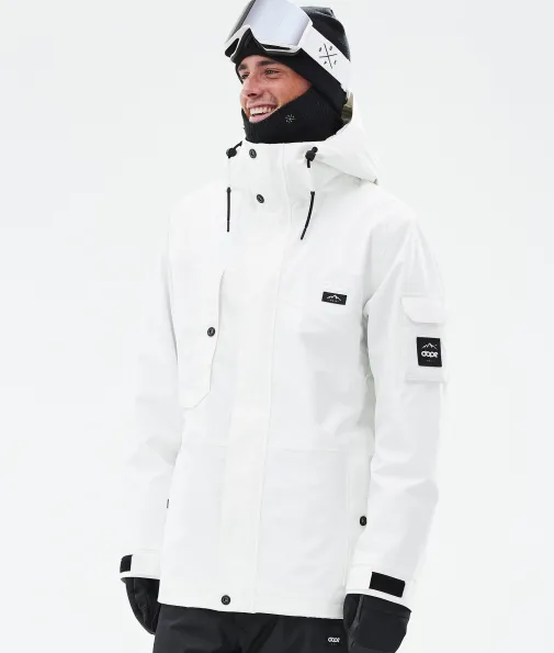 Snowboardjacken<Dope Snow Adept Whitish