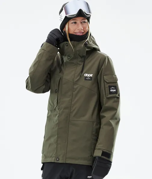 Snowboardjacken<Dope Snow Adept W OliveGreen