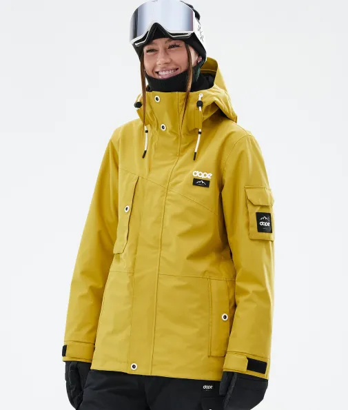 Snowboardjacken<Dope Snow Adept W Yellow