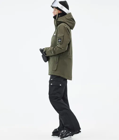 adept_w_3-57.webp Skijacken<Dope Snow Adept W OliveGreen/Black
