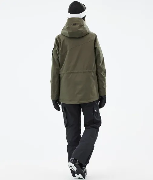 adept_w_4-57.webp Skijacken<Dope Snow Adept W OliveGreen/Black
