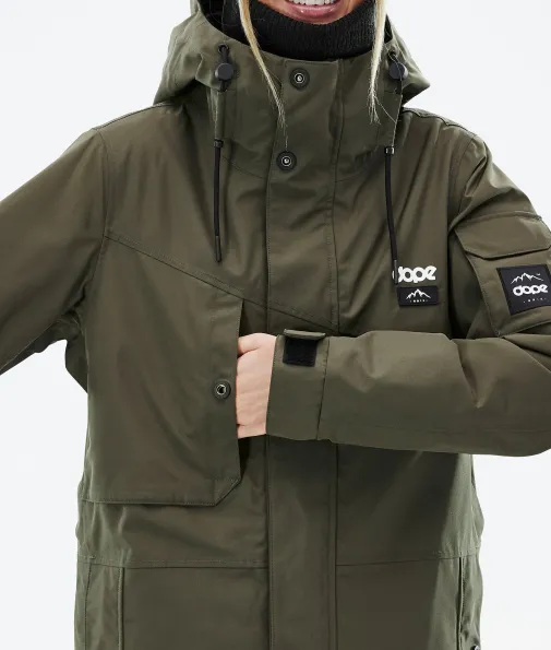 adept_w_8-55.webp Skijacken<Dope Snow Adept W OliveGreen/Black