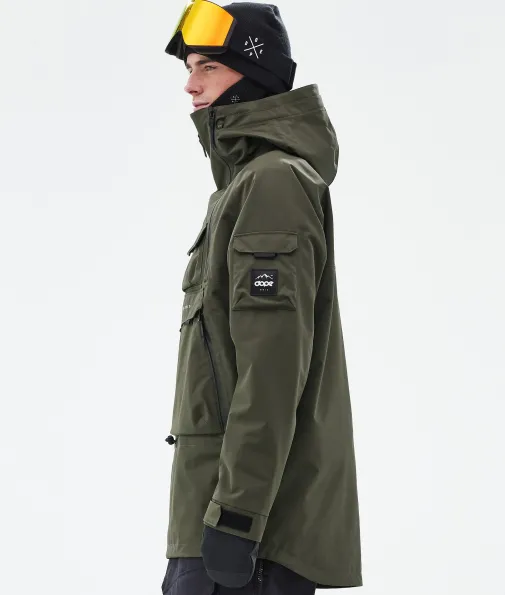 akin_4-10.webp Skijacken<Dope Snow Akin OliveGreen