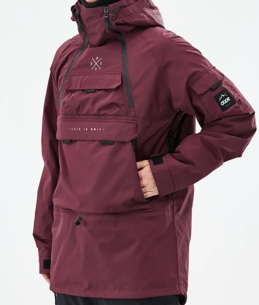 akin_7-14.webp Skijacken<Dope Snow Akin Burgundy