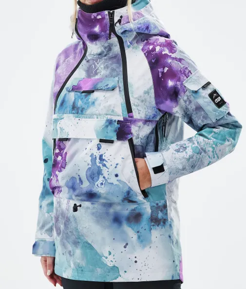 akin_w_6-8.webp Snowboardjacken<Dope Snow Akin W SprayGreenGrape