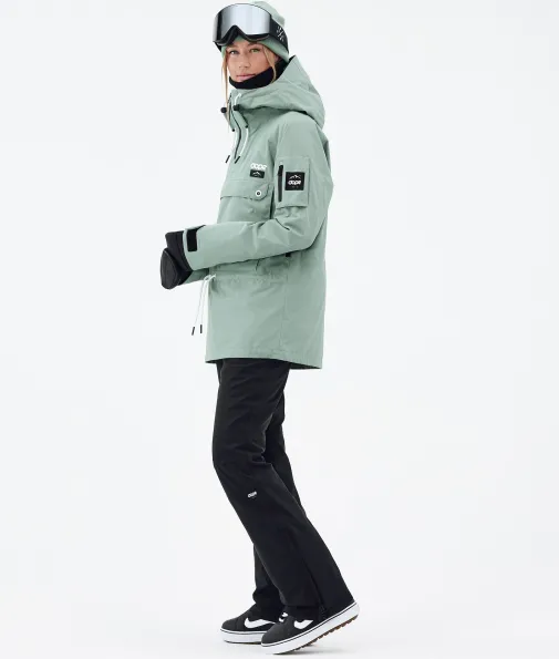 annok_w_2-3.webp Snowboardjacken<Dope Snow Annok W FadedGreen