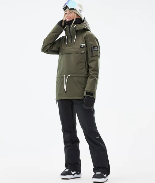 annok_w_2-7.webp Snowboardjacken<Dope Snow Annok W OliveGreen