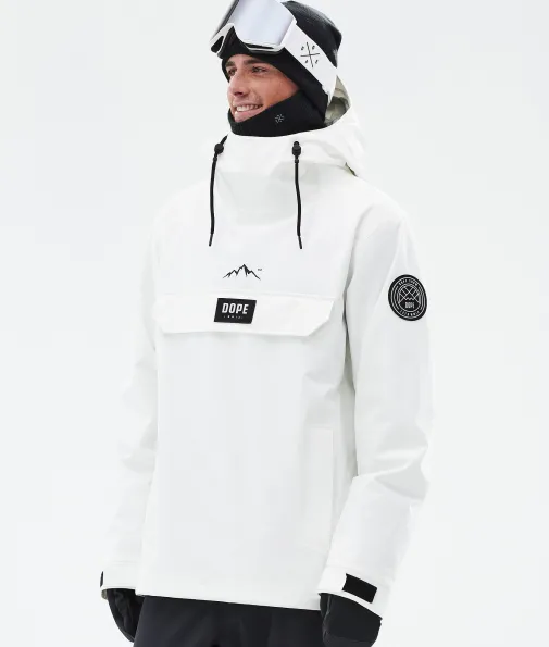 Snowboardjacken<Dope Snow Blizzard Whitish
