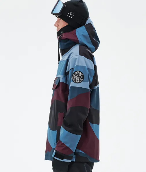 blizzard_4-46.webp Skijacken<Dope Snow Blizzard ShardsBurgundyBlue