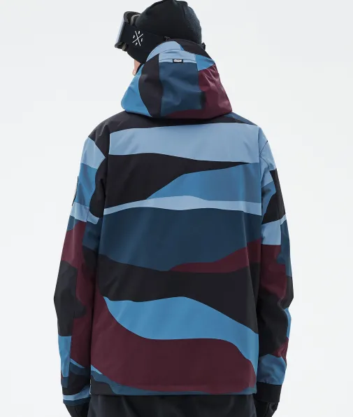 blizzard_5-42.webp Skijacken<Dope Snow Blizzard ShardsBurgundyBlue
