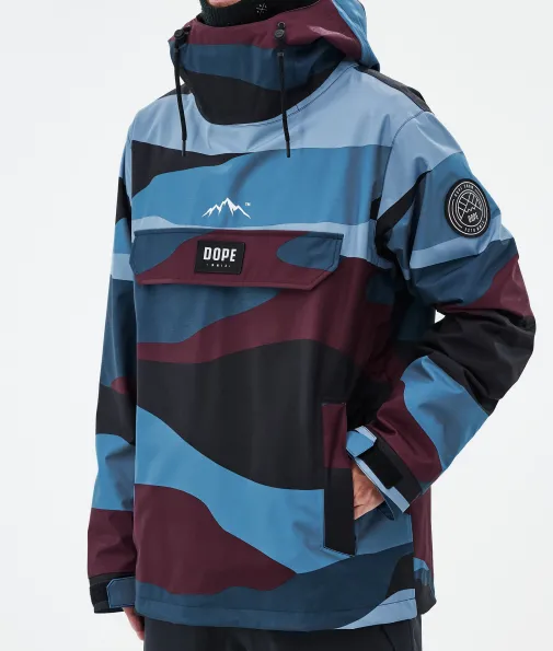 blizzard_6-42.webp Skijacken<Dope Snow Blizzard ShardsBurgundyBlue