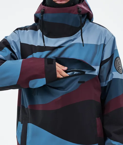 blizzard_7-42.webp Skijacken<Dope Snow Blizzard ShardsBurgundyBlue
