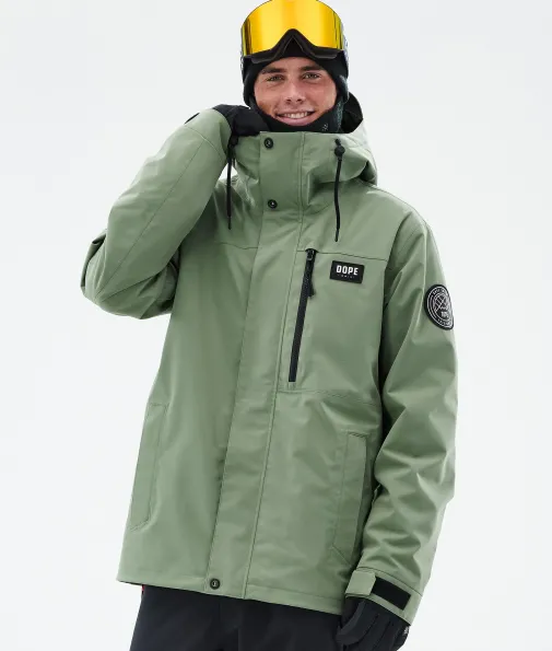 Skijacken<Dope Snow Blizzard Full Zip MossGreen