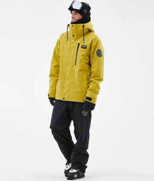 Skijacken<Dope Snow Blizzard Full Zip Yellow
