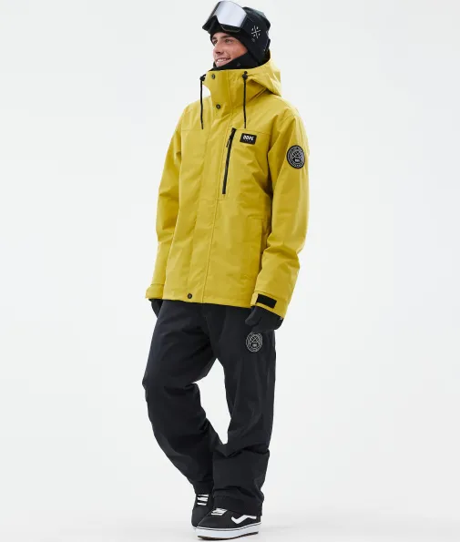 Snowboardjacken<Dope Snow Blizzard Full Zip Yellow