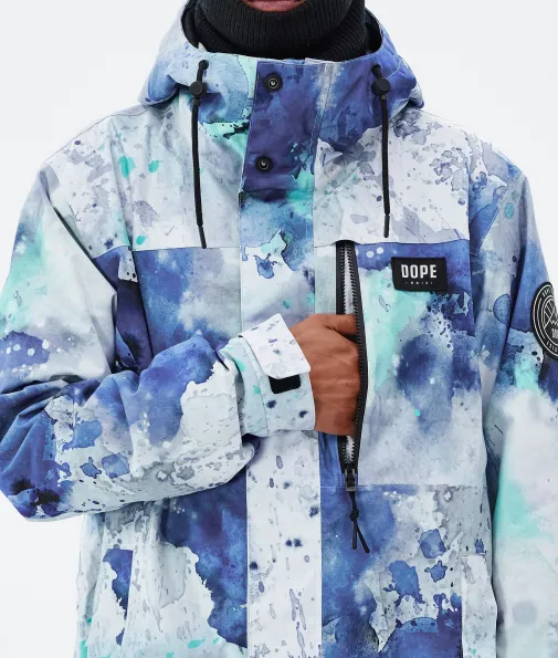 blizzard_full_zip_7-4.webp Snowboardjacken<Dope Snow Blizzard Full Zip SprayBlueGreen