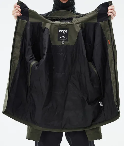 blizzard_full_zip_8-10.webp Skijacken<Dope Snow Blizzard Full Zip OliveGreen