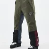 Skihosen<Dope Snow Blizzard Track OIiveGreen/Burgundy/MetalBlue/Black