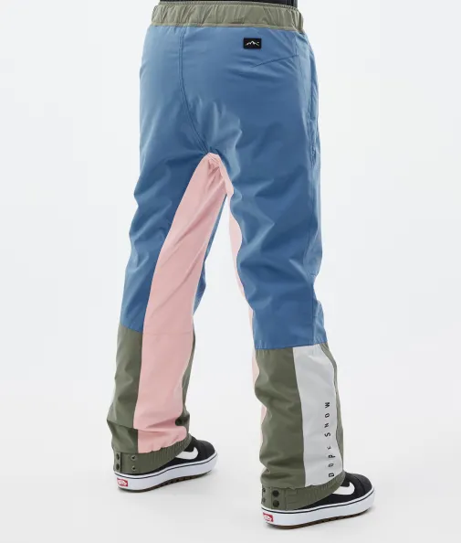 blizzard_track_w_3-1.webp Snowboardhosen<Dope Snow Blizzard Track W BlueSteel/LightGrey/SoftPink/Greenish