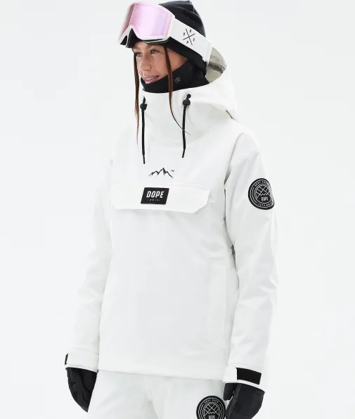 Snowboardjacken<Dope Snow Blizzard W Whitish