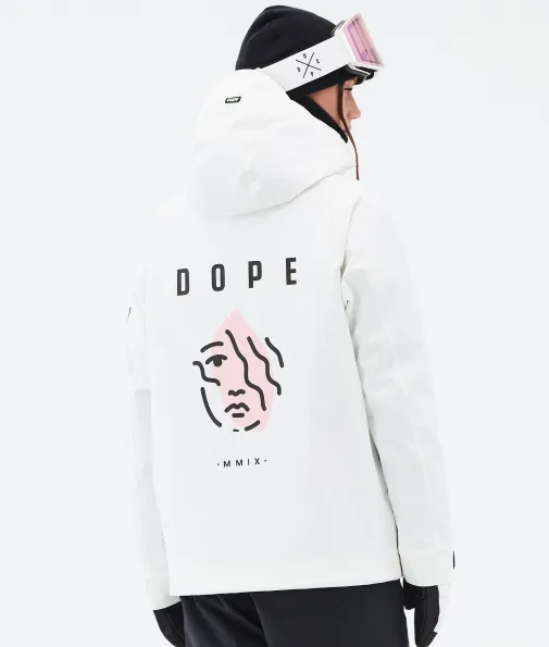Snowboardjacken<Dope Snow Blizzard W WhitishPortrait