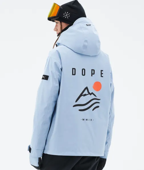 Snowboardjacken<Dope Snow Blizzard W LightBlueCorduroy