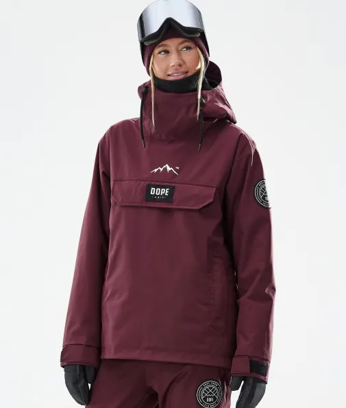 Skijacken<Dope Snow Blizzard W Burgundy