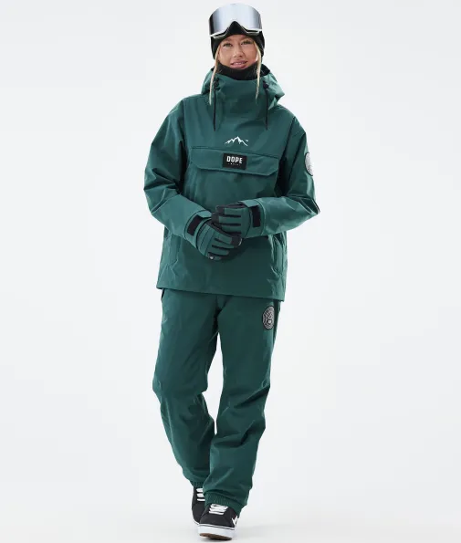 Snowboardjacken<Dope Snow Blizzard W BottleGreen