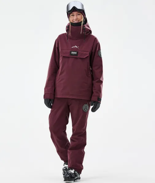 Skijacken<Dope Snow Blizzard W Burgundy