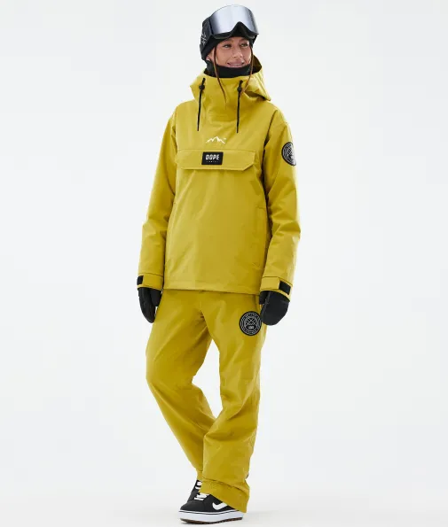 Snowboardhosen<Dope Snow Blizzard W Yellow