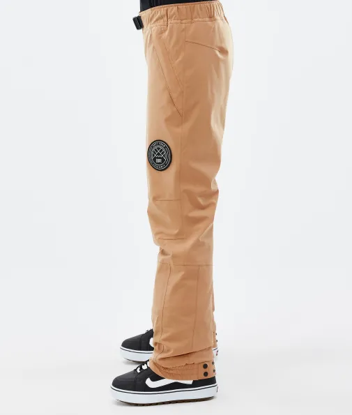 Snowboardhosen<Dope Snow Blizzard W 2022 KhakiYellow
