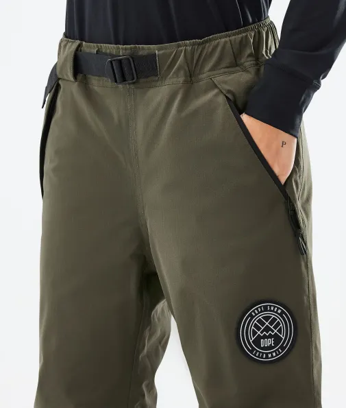 blizzard_w__3-4.webp Snowboardhosen<Dope Snow Blizzard W 2022 OliveGreen
