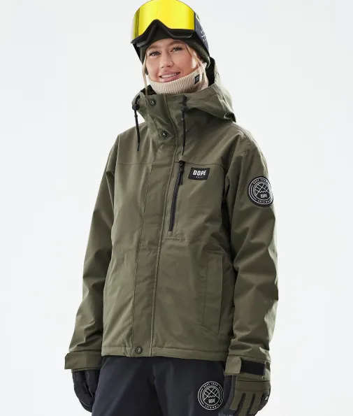 Skijacken<Dope Snow Blizzard W Full Zip OliveGreen