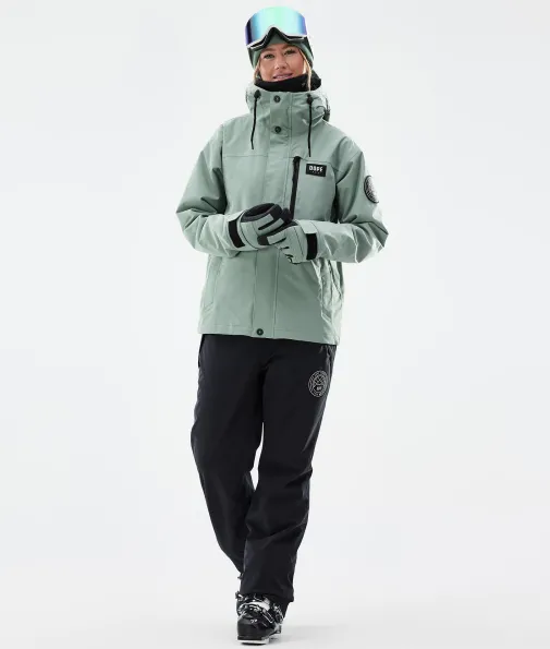 Skijacken<Dope Snow Blizzard W Full Zip FadedGreen