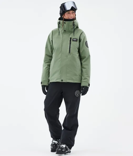 Skijacken<Dope Snow Blizzard W Full Zip MossGreen