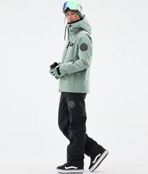 blizzard_w_full_zip_2-1.webp Snowboardjacken<Dope Snow Blizzard W Full Zip FadedGreen