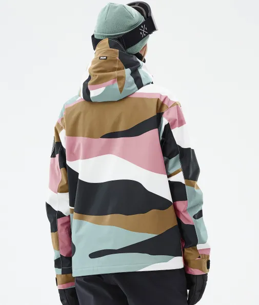 blizzard_w_full_zip_5-2.webp Snowboardjacken<Dope Snow Blizzard W Full Zip ShardsGoldMutedPink