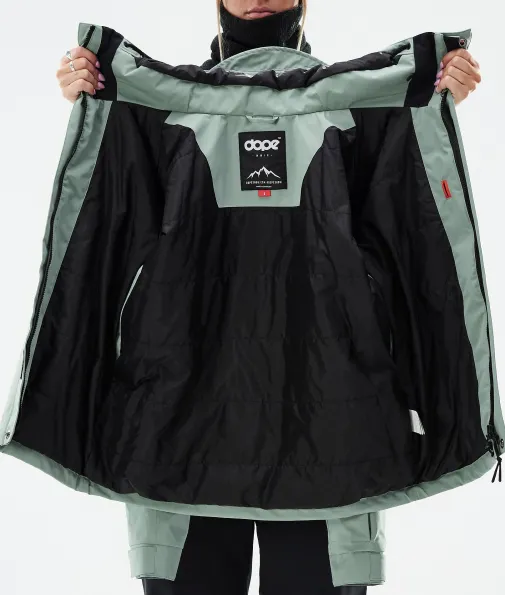 blizzard_w_full_zip_8-1.webp Snowboardjacken<Dope Snow Blizzard W Full Zip FadedGreen