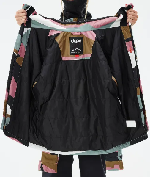 blizzard_w_full_zip_8-2.webp Snowboardjacken<Dope Snow Blizzard W Full Zip ShardsGoldMutedPink