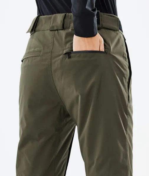 con_w__4-4.webp Snowboardhosen<Dope Snow Con W 2022 OliveGreen