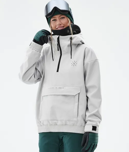Snowboardjacken<Dope Snow Cyclone W LightGrey