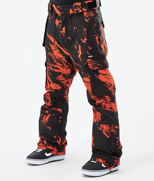 Snowboardhosen<Dope Snow Iconic PaintOrange