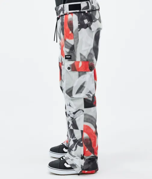 iconic_2-19.webp Snowboardhosen<Dope Snow Iconic SprayBlackRed