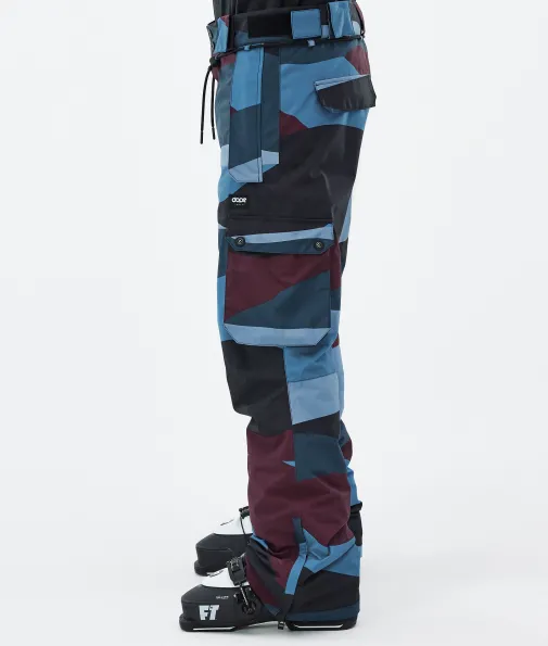 iconic_2-41.webp Skihosen<Dope Snow Iconic ShardsBurgundyBlue