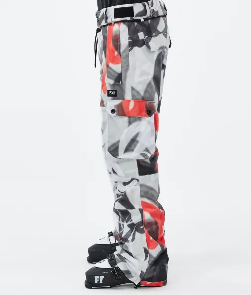 iconic_2-45.webp Skihosen<Dope Snow Iconic SprayBlackRed