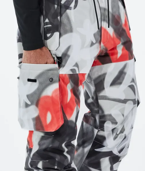 iconic_5-19.webp Snowboardhosen<Dope Snow Iconic SprayBlackRed