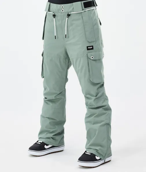 iconic_w_0-10.webp Snowboardhosen<Dope Snow Iconic W FadedGreen