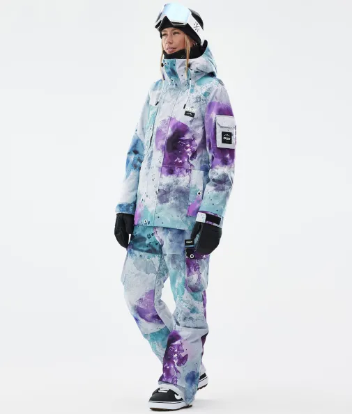 iconic_w_1-16.webp Snowboardhosen<Dope Snow Iconic W SprayGreenGrape